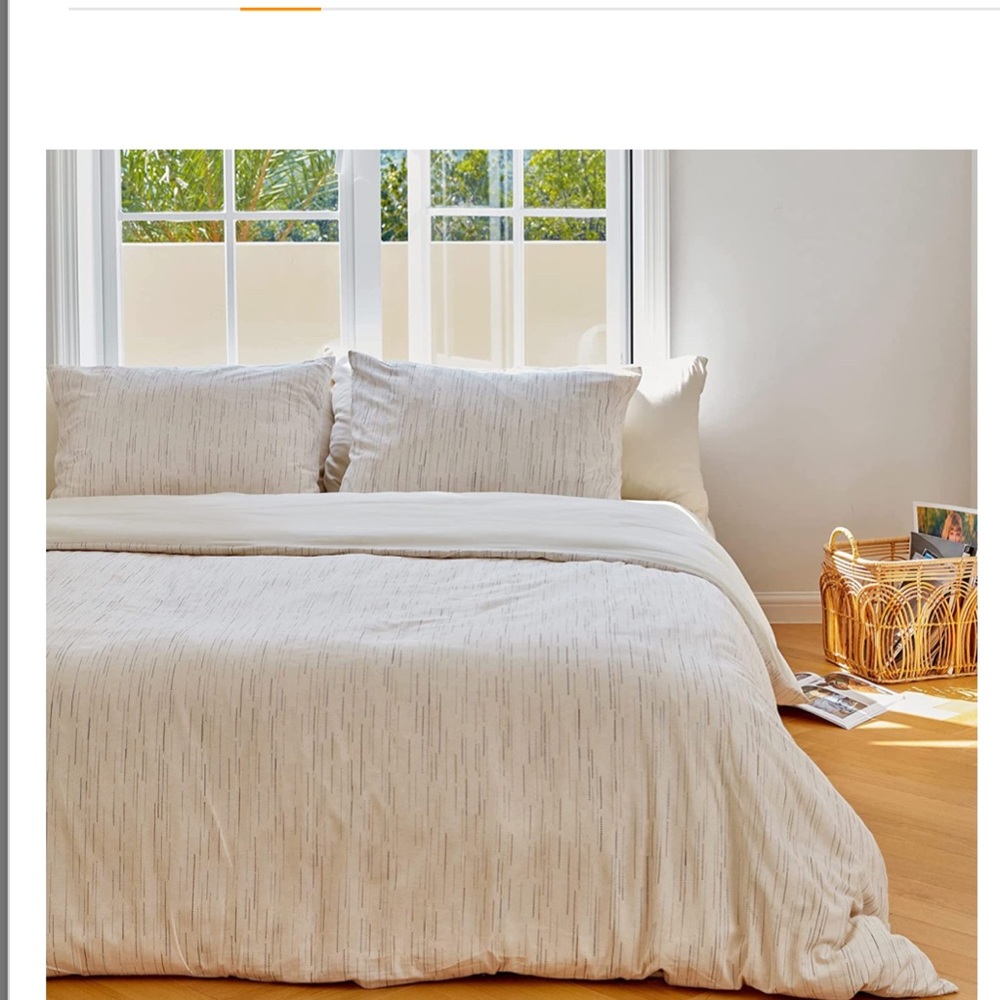King Duvet and Shams like new
